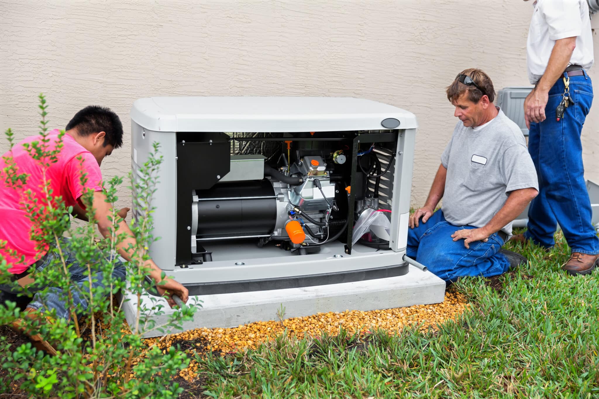 Energy Storage Options Generator Installation.